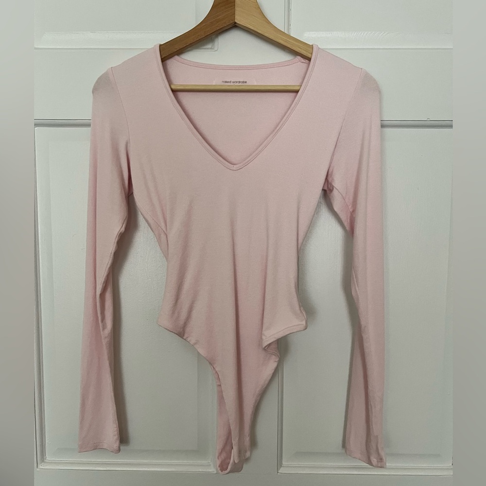 Naked Wardrobe Deep V Bodysuit